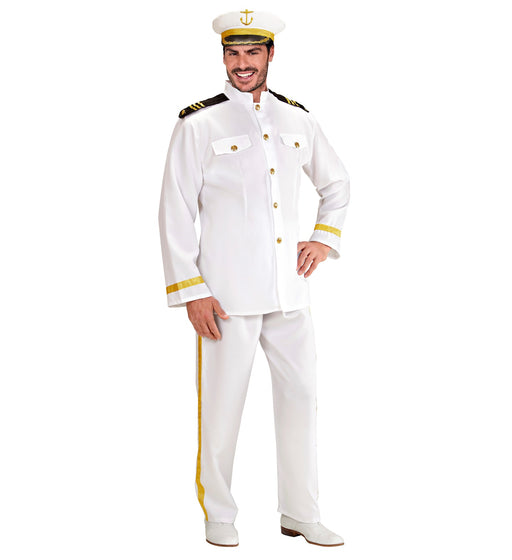 costume ufficiale di marina bianco