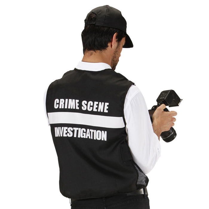 COSTUME INVESTIGATORE CRIMINE FBI XL