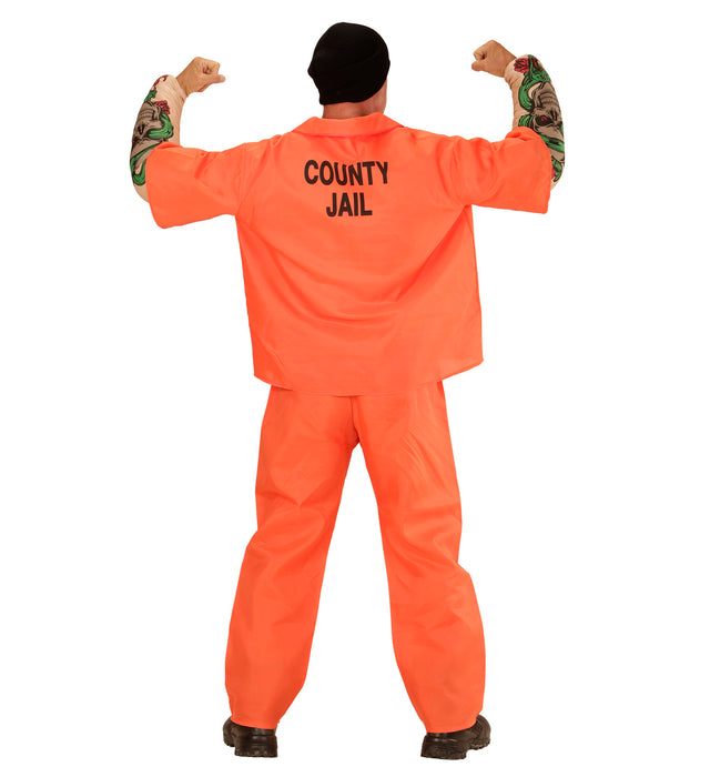 COSTUME DA CARCERATO TATUATO SING SING