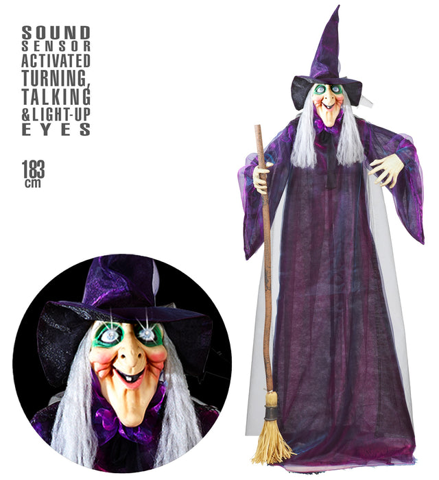 STREGA ANIMATA SUONI E LUCI