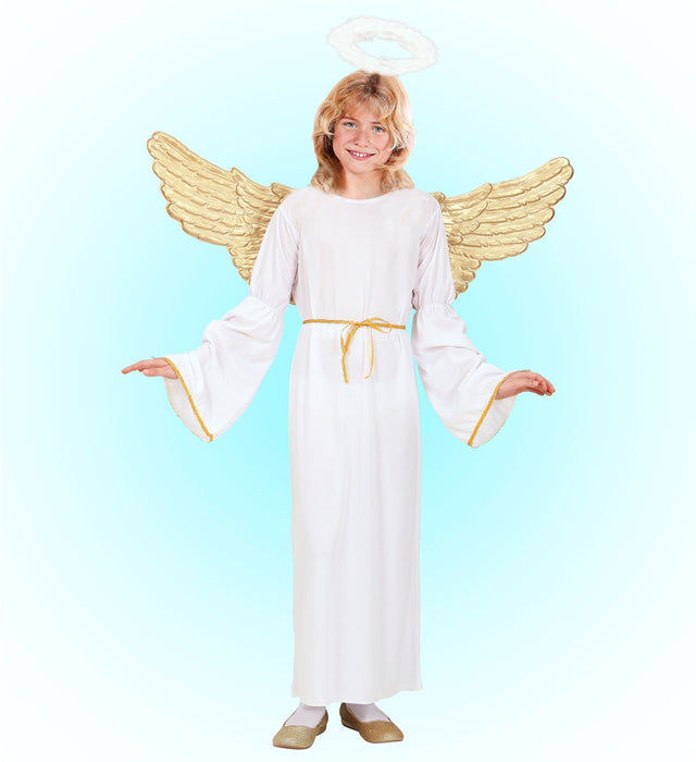 COSTUME DA ANGELO TUNICA BIANCA E CORDONCINO