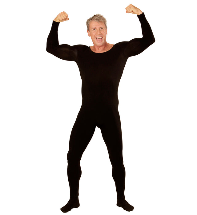 TUTA UOMO NERA INTERA PER SAGGIE E RECITE