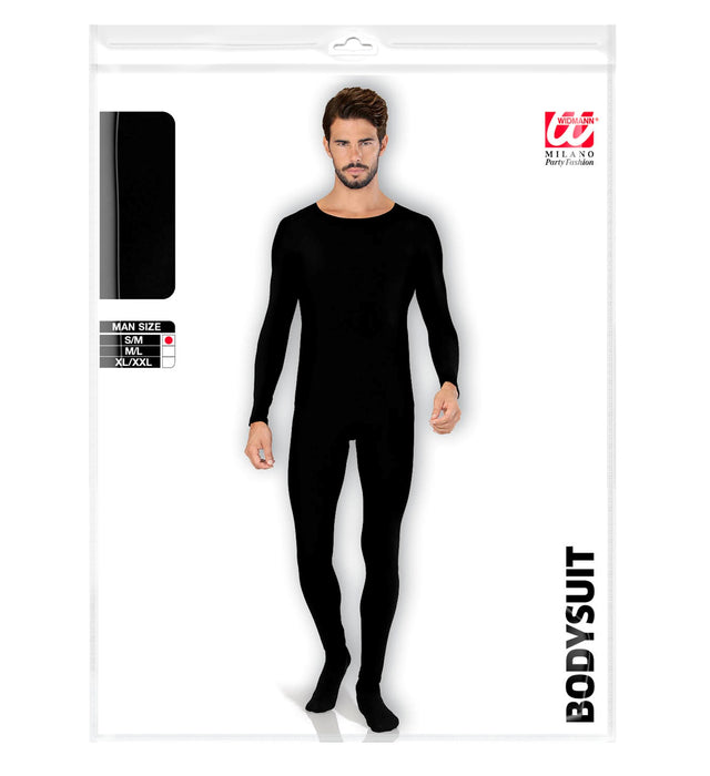 TUTA UOMO NERA INTERA PER SAGGIE E RECITE