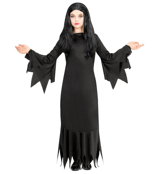 COSTUME MORTICIA PER BAMBINE