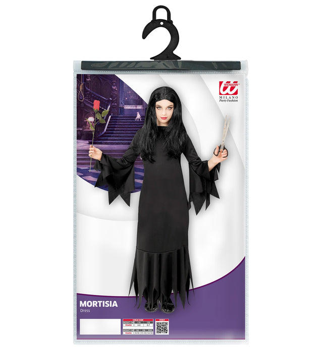 COSTUME MORTICIA PER BAMBINE