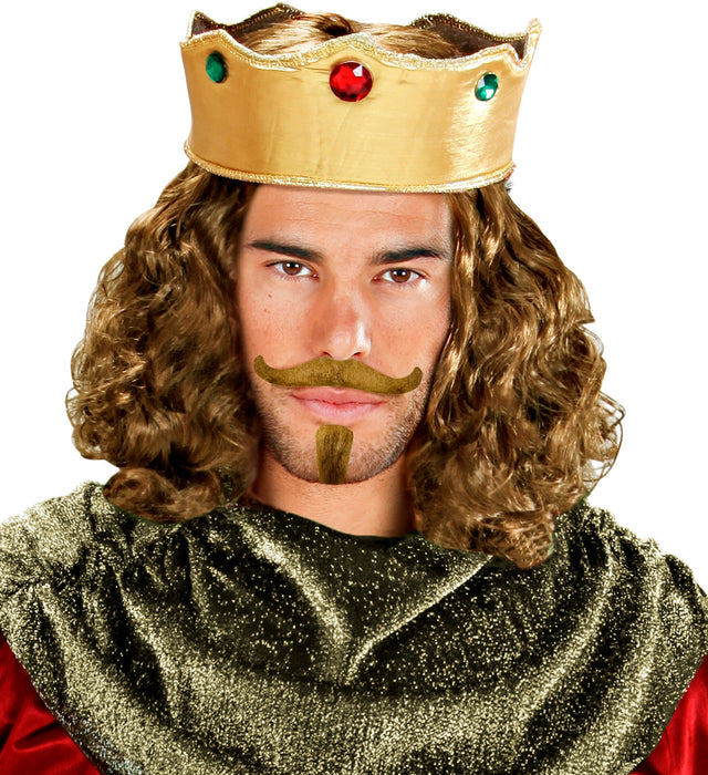 FINTI BAFFI E PIZZETTO ADESIVO