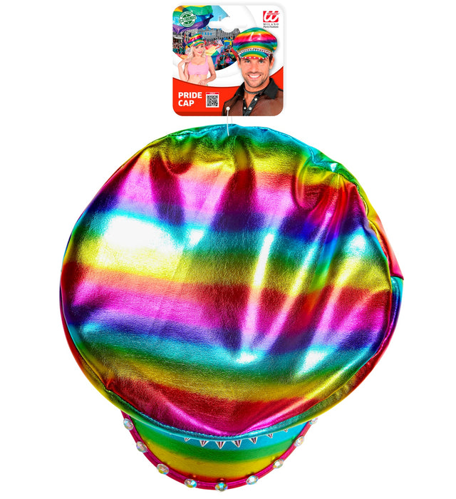 BERRETTO MOTOCICLISTA ARCOBALENO LGBTQ+