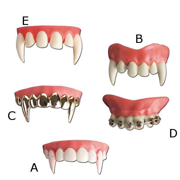 DENTIERA HALLOWEEN DA VAMPIRO O DEMONE