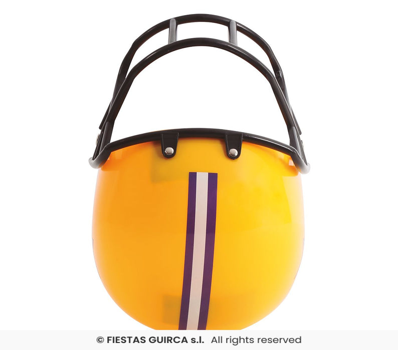 CASCO FOOTBALL AMERICANO GIALLO