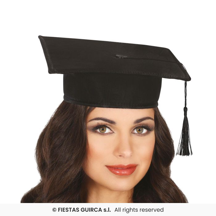 CAPPELLO LAUREATO IN RASO UNISEX