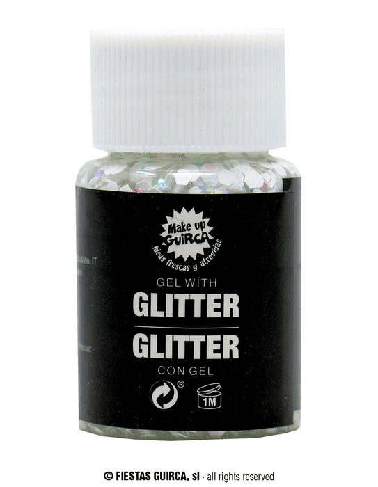 GEL PER CORPO CON GLITTER COLORATO GR 20