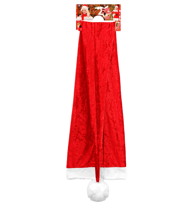 CAPPELLO BABBO NATALE EXTRA LUNGO CM 150