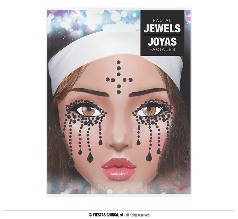 GIOIELLI ADESIVI PER VISO SUORA CADAVERE