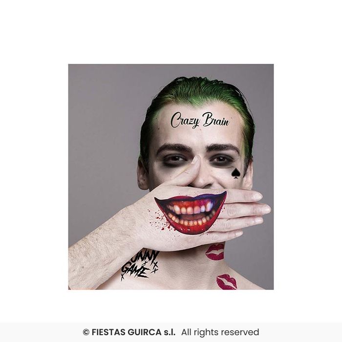 TATUAGGI JOLLY CRAZY BRAIN