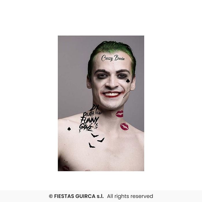 TATUAGGI JOLLY CRAZY BRAIN