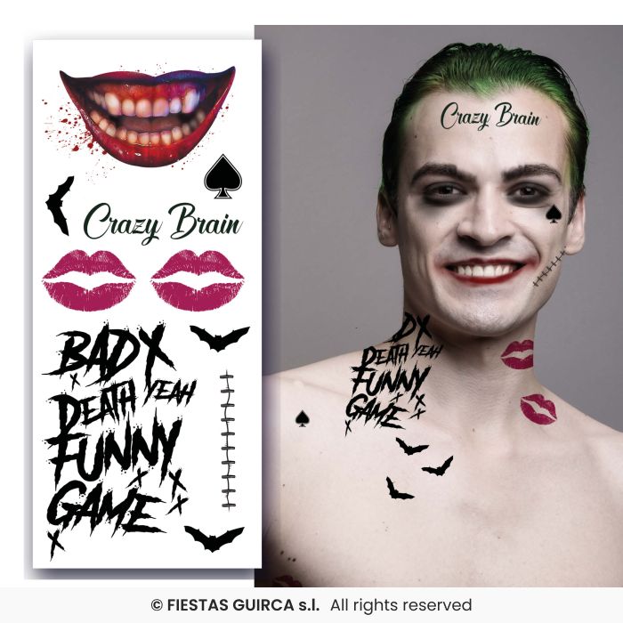 TATUAGGI JOLLY CRAZY BRAIN