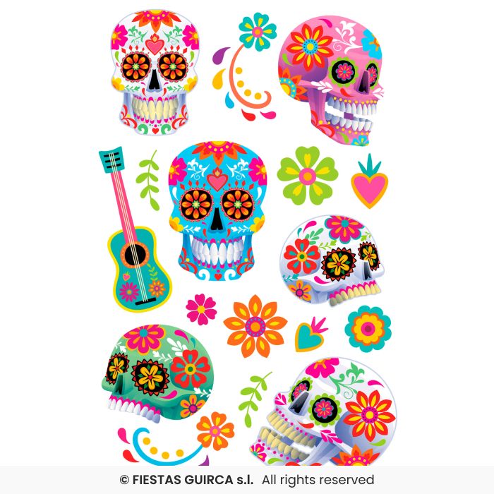 TEMPORARY TATTOO DI HALLOWEEN PER BAMBINI