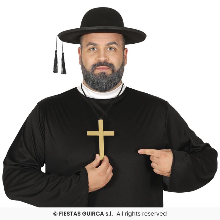 CROCE GIGANTE DORATA CM 23