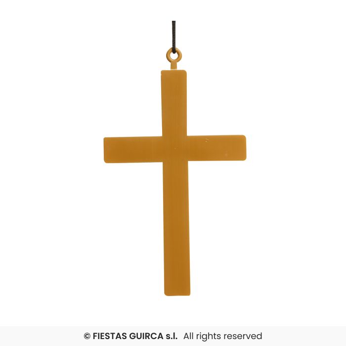 CROCE GIGANTE DORATA CM 23