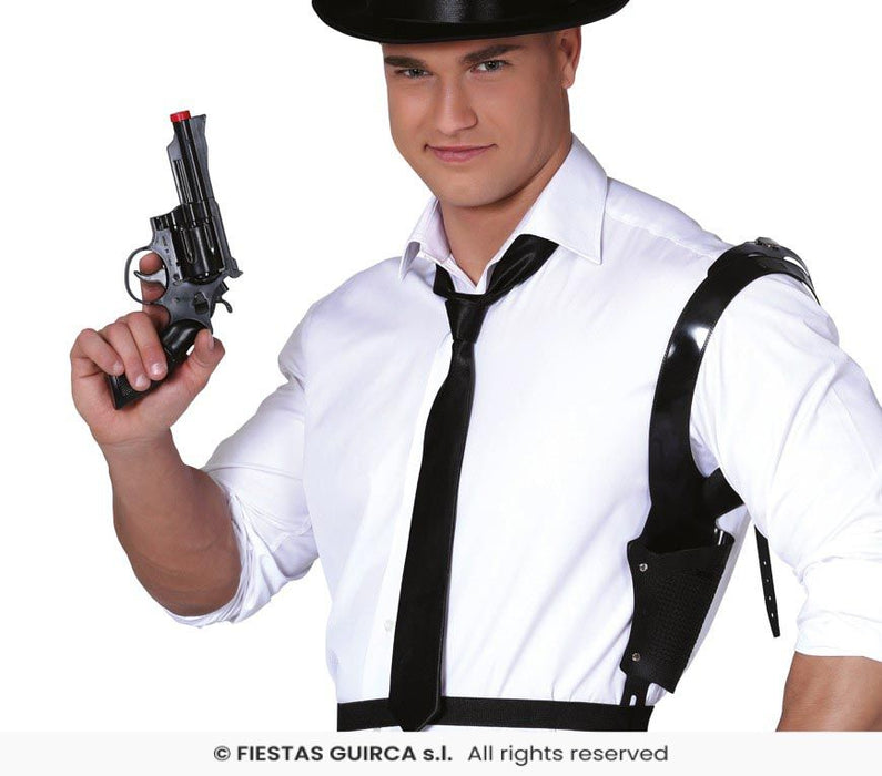 FONDINA ASCELLARE POLIZIOTTO CON PISTOLA
