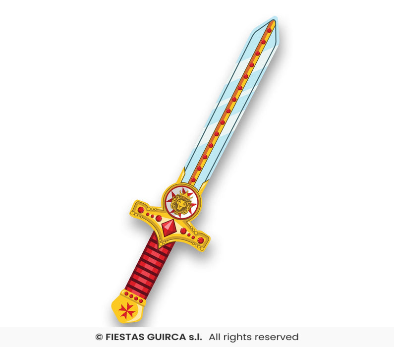 SPADA CAVALIERE MEDIEVALE BAMBINO IN EVA CM 53