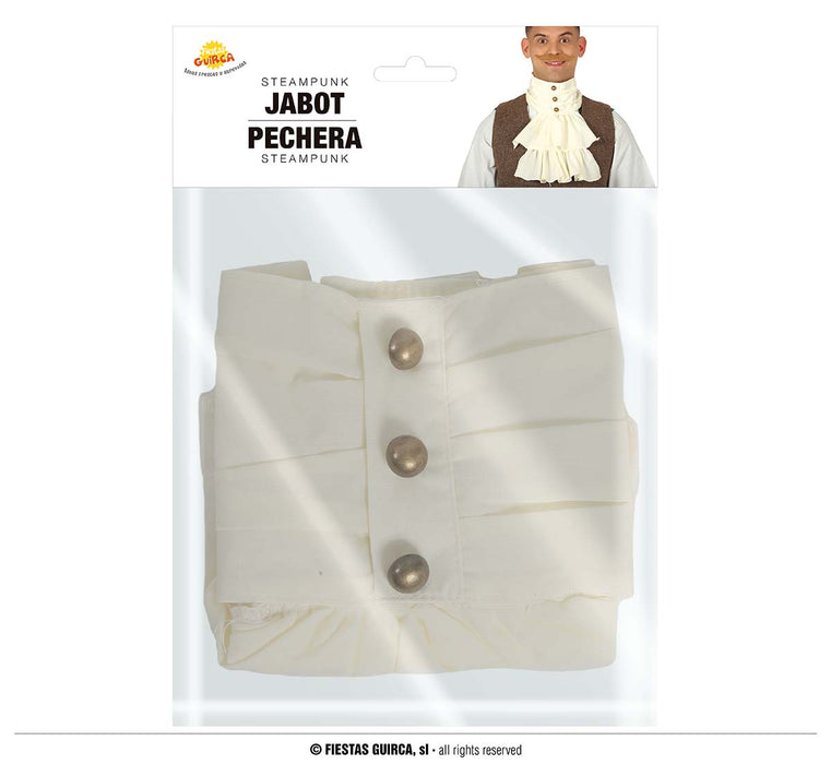 JABOT PETTORINA STEAMPUNK CON 3 BOTTONI BRONZATI