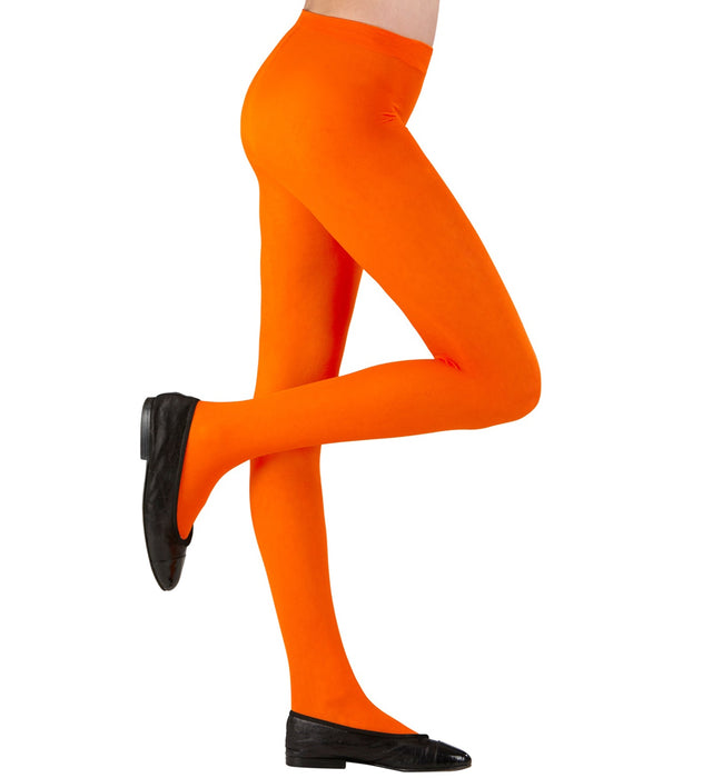 COLLANT ARANCIONI DA BAMBINA 40 DENARI