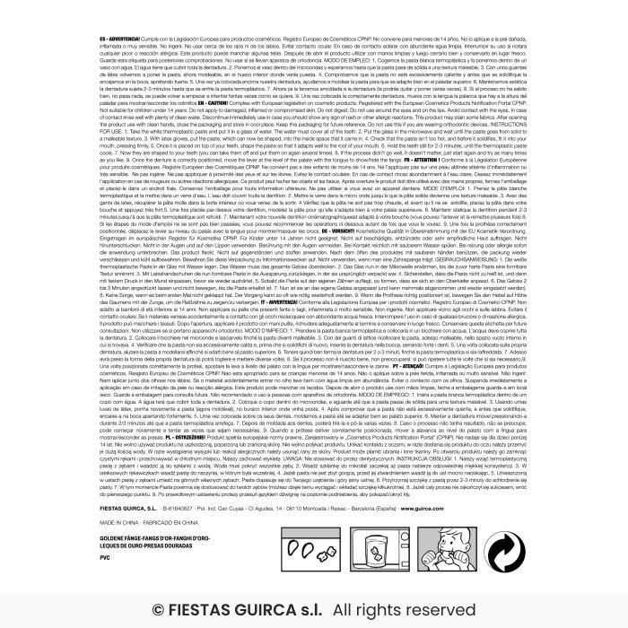 DENTI CANINI DORATI PER TRAVESTIMENTO DA VAMPIRO