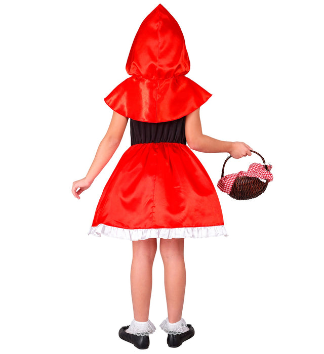 COSTUME DA BAMBINA MANTELLINO ROSSO