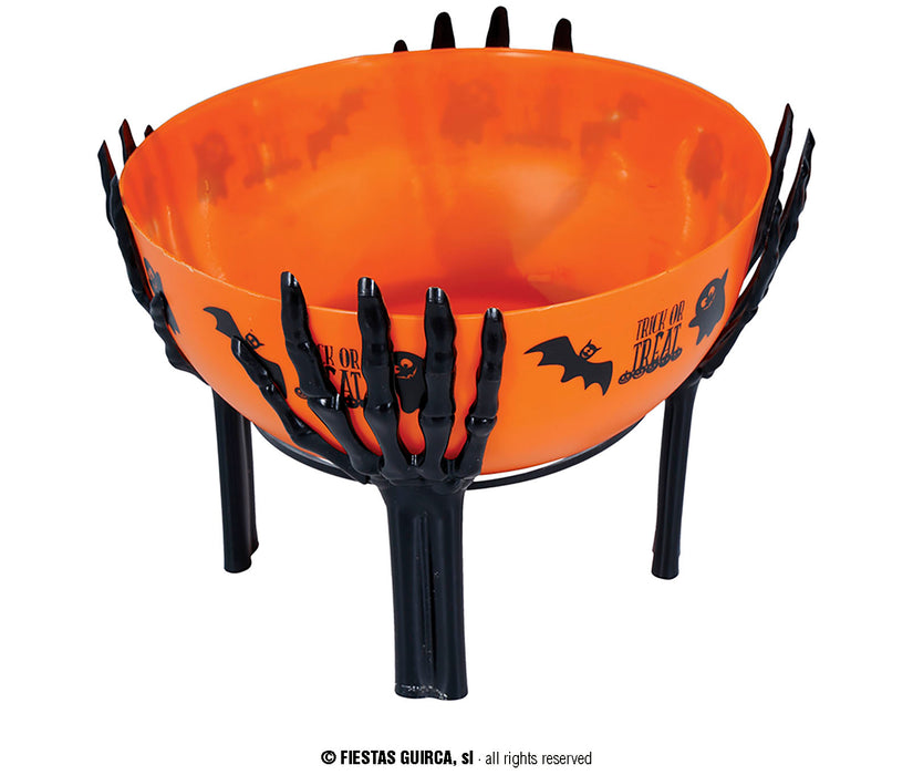 CIOTOLA HALLOWEEN CENTROTAVOLA CON SUPPORTO