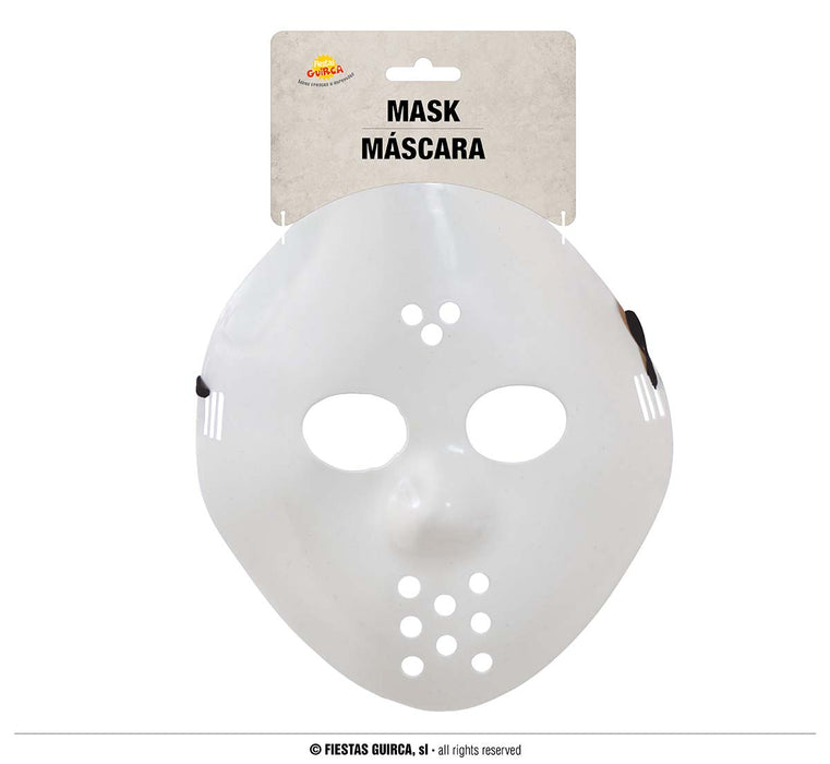MASCHERA HOCKEY BIANCA STILE JASON IL SANGUINARIO