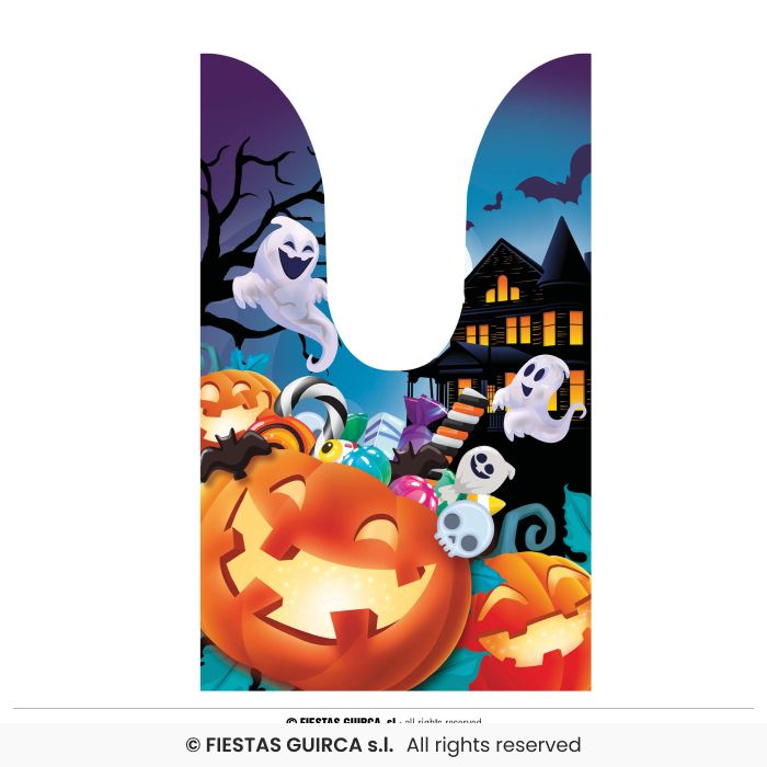 20 SACCHETTI PER CARAMELLE CON DISEGNO ZUCCA