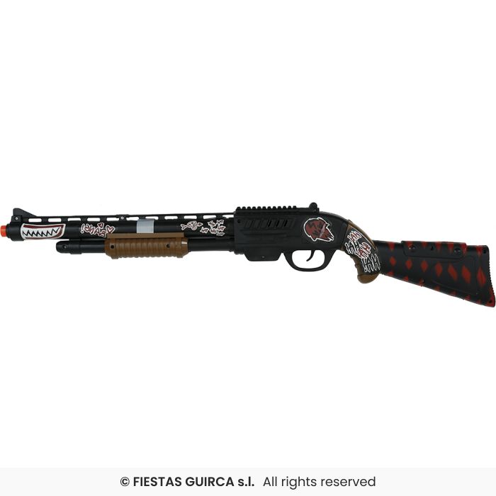 FUCILE RAGAZZA VIOLENTA E PERICOLOSA