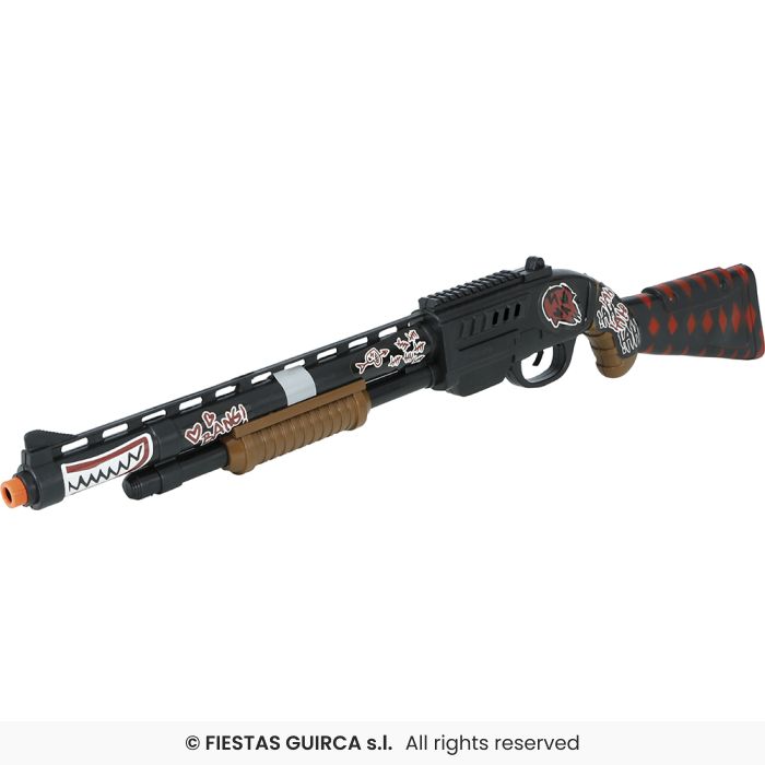 FUCILE RAGAZZA VIOLENTA E PERICOLOSA