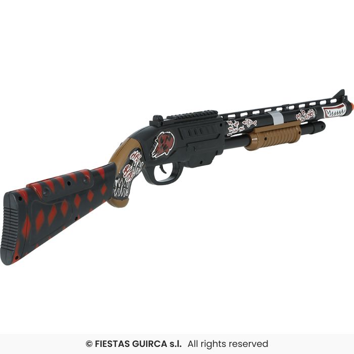 FUCILE RAGAZZA VIOLENTA E PERICOLOSA