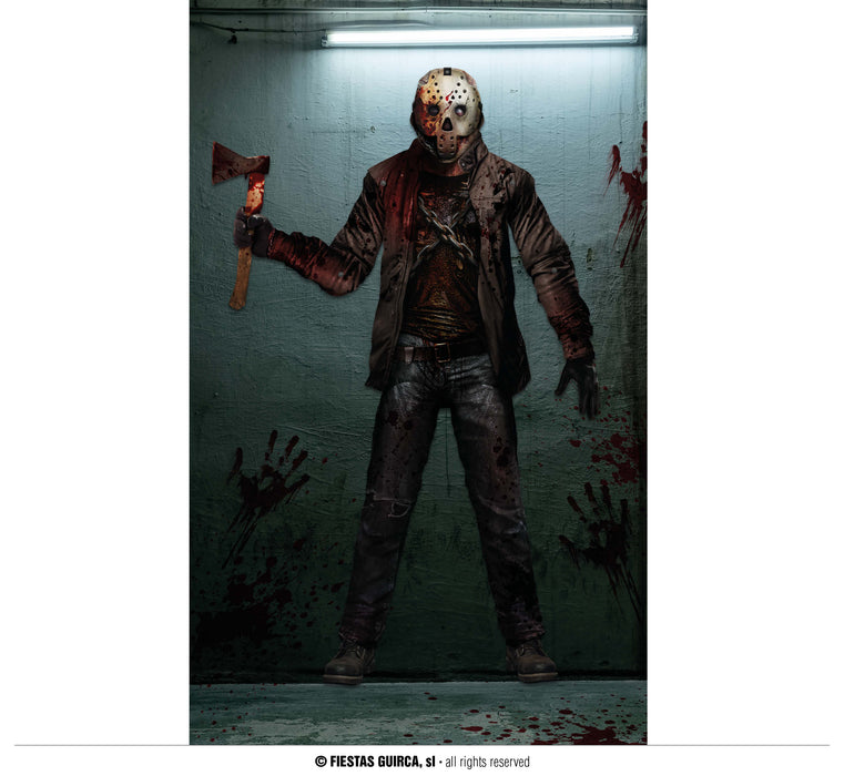 GIGANTOGRAFIA PERSONAGGIO DI HALLOWEEN CM 180