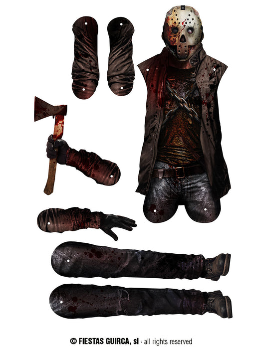 GIGANTOGRAFIA PERSONAGGIO DI HALLOWEEN CM 180