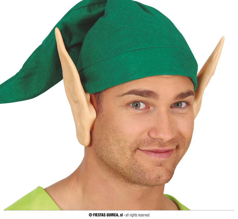 ORECCHIE DA ELFO A PUNTA IN GOMMA DI LATTICE