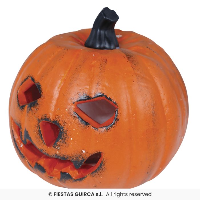 ZUCCA DI HALLOWEEN CON LUCE INTERMITTENTE