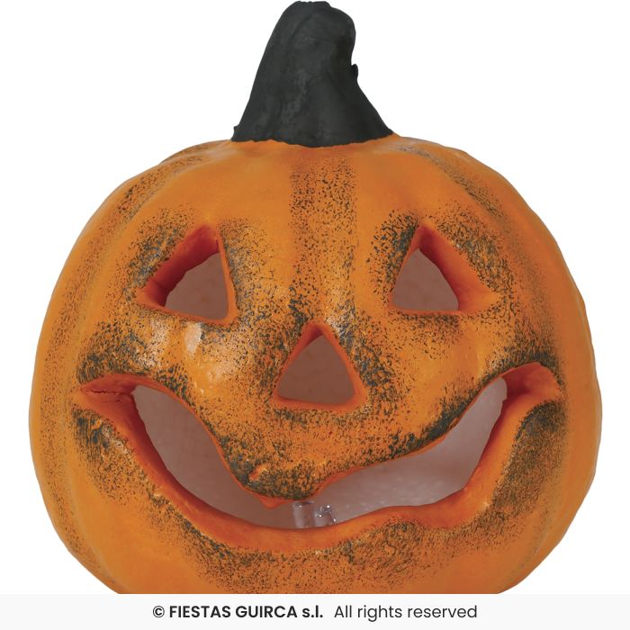 ZUCCA DI HALLOWEEN CON LUCE INTERMITTENTE