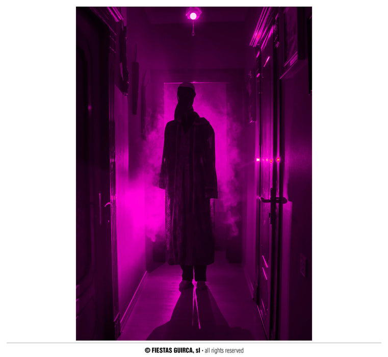 LAMPADA CON LUCE COLORATA PER AMBIENTAZIONI DI HALLOWEEN