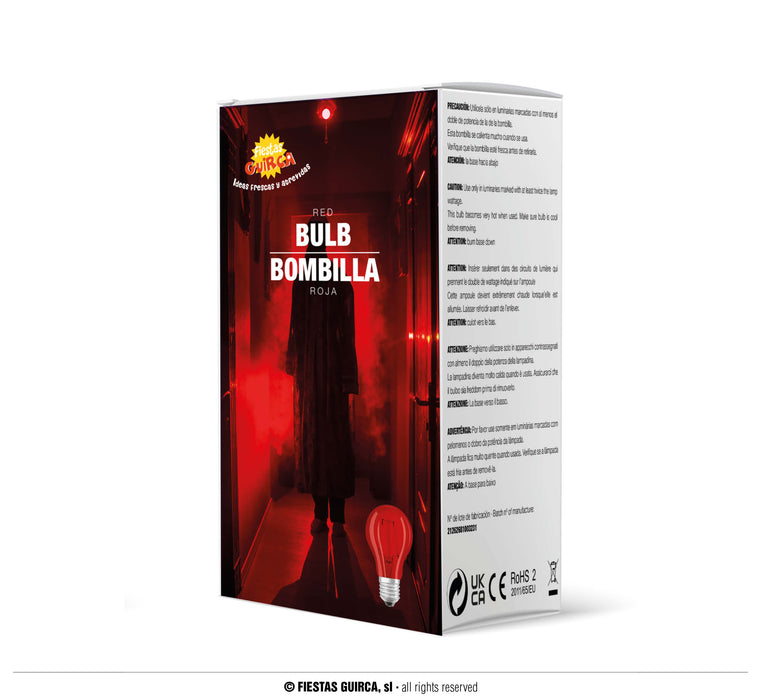 LAMPADA CON LUCE COLORATA PER AMBIENTAZIONI DI HALLOWEEN