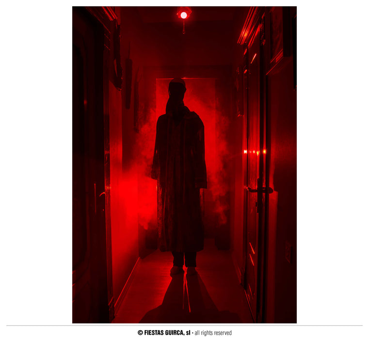 LAMPADA CON LUCE COLORATA PER AMBIENTAZIONI DI HALLOWEEN