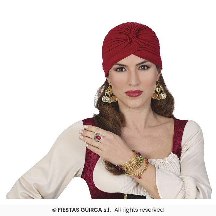 ANELLO PIRATESSA CON RUBINO ROSSO