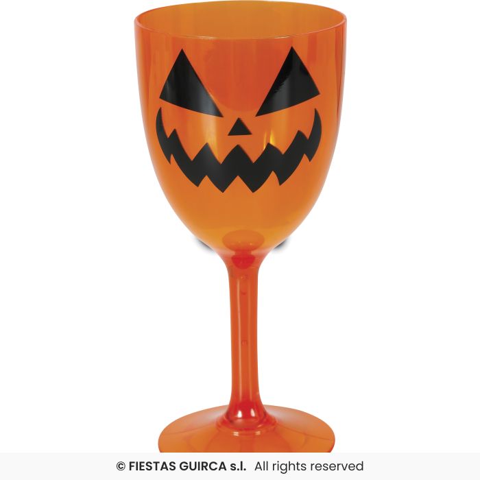 CALICE ZUCCA PER TAVOLA DI HALLOWEEN CM 19