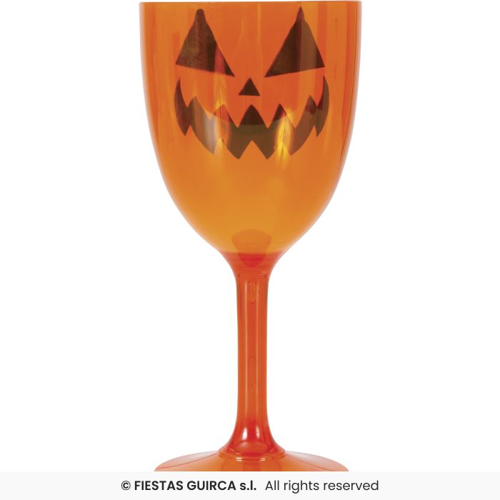 CALICE ZUCCA PER TAVOLA DI HALLOWEEN CM 19