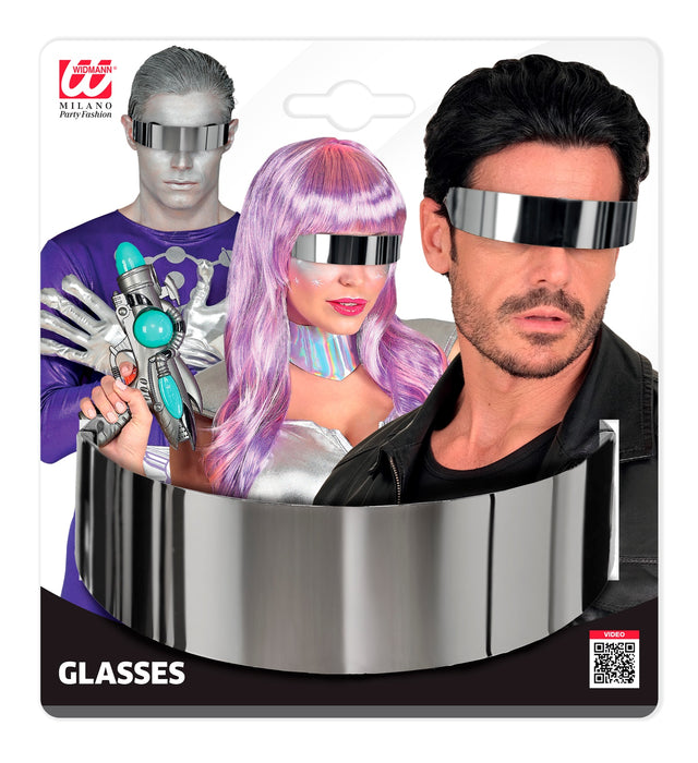 OCCHIALI A SPECCHIO MODELLO ALIENO