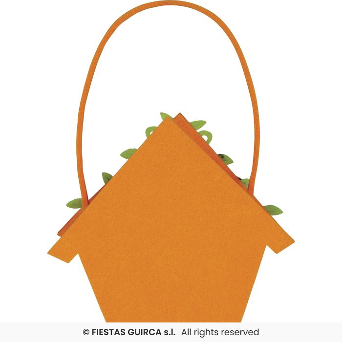 CESTINO TRICK OR TREAT CASINA STREGA DECORATA