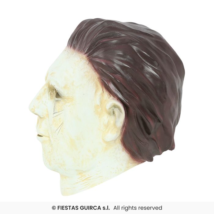 MASCHERA KILLER VISO BIANCO IN LATTICE