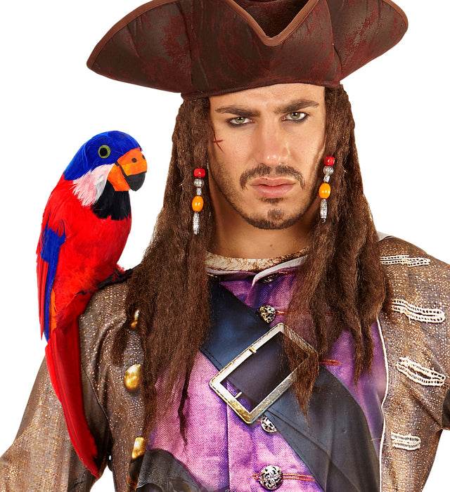 PAPPAGALLO DECORATIVO ROSSO